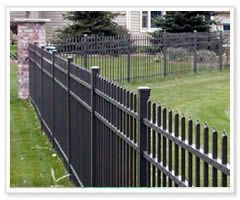 ornamental aluminum fences