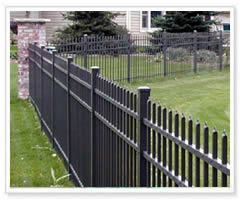 ornamental aluminum fences