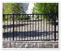 ornamental aluminum fences