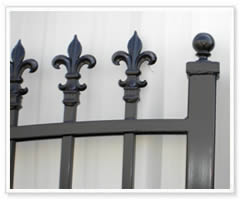 ornamental fencing parts