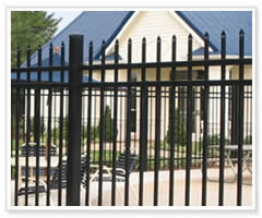 ornamental steel fencing