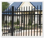 ornamental steel fencing