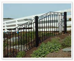 ornamental steel fencing